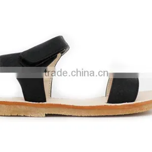 Choozii 2016 Fashion Open Toe Girls Leather Sandals With Flat Design thumbnail-3