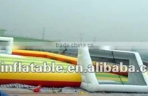 Inflatable Soap Soccer Field thumbnail-1