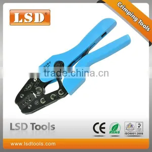 CE;ROHS;ISO Certificate Carbon Steel Hand Crimping Tool AN-04WF 1-6mm2 Ferrules Crimper LSD Brand Hand Press Tool thumbnail-1