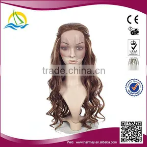 2014 New Product Heat Synthetic Fiber Lace Front Wig 30inch thumbnail-1