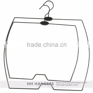 OEM Customized Logo Black Swimwear Men's Swim Shorts Wire Metal Hanger thumbnail-2