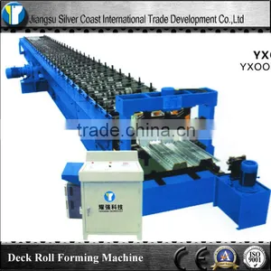 Metal Deck Corrugated Sheet Roll Forming Machine With Good Quality thumbnail-1