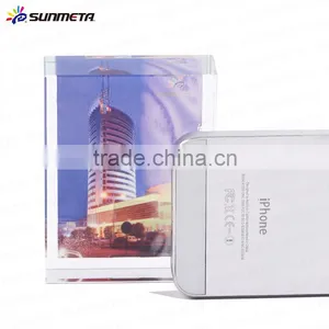 3D Blank Sublimation Crystal Trapeziform Shape Personalized Photo Crystal thumbnail-2