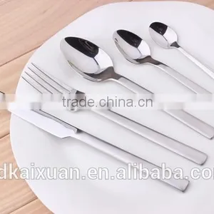 Simple Design Stainless Steel Spoon Fork Knife Set Cutlery KX-S168 thumbnail-1