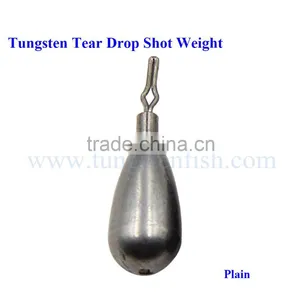 Tungsten Tear Drop Shot Weight Type Wholesale Fishing Weights Tungsten thumbnail-1