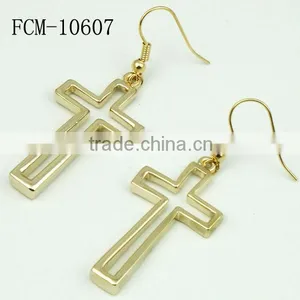 Wholesale George Michael Cross Earring for Men FCM-10607 thumbnail-1