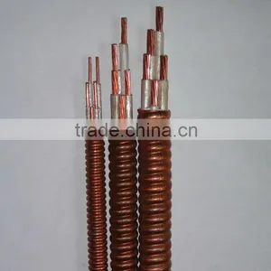 Copper Conductor Mica Tape Copper Sheath Fire Resistant Fire Cable thumbnail-1