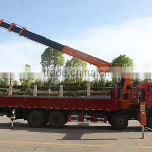 18 Ton Truck Mounted Crane SQ18S5 on Sale 450 Kn.m at 2.5 m Crane Truck High Quality thumbnail-4