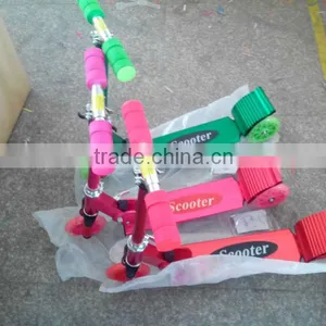 Foldable and Fashionable Aluminium Scooter,Tri-wheel Kick Scooter/Foot Scooter/Kids Scooter thumbnail-5