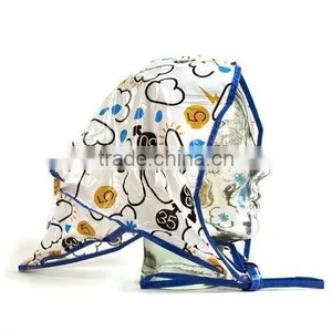 Fashion Plastic Rain Bonnet/folding Rain Hat thumbnail-4