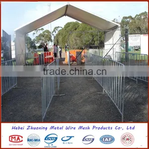 Round Tube Steel Galvanized Crowd Control Barrier for Events thumbnail-6