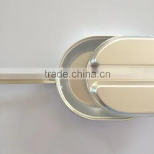 Aluminum Army-using Oval Travel Lunmch Box With Handle thumbnail-1