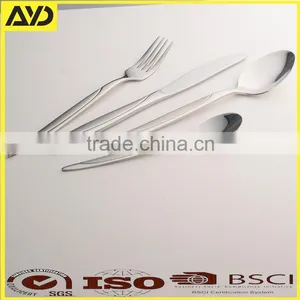 Elegance Silver Stainless Steel 24 Piece Stylish Cutlery Set thumbnail-1