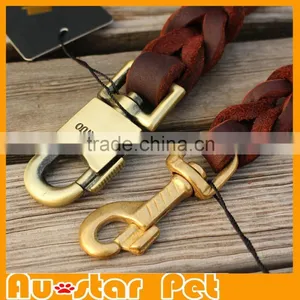 High Quality Classical Dog Lead Collar and Leash for Dogs Special Dog Belt Leather Collar Led for Pet Dogs thumbnail-4