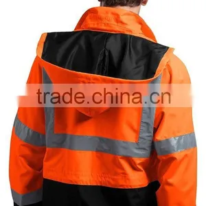 OEM Men's ANSI Class 3 Waterproof Parka Jacket 10000mm thumbnail-2