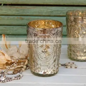 Heather Bullard-silver Fleur de Lisle Votive thumbnail-1