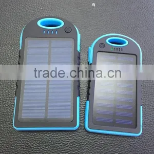 China Hot Sell Product Waterproof Mobile Phone Solar Power Bank Charger 8000mah thumbnail-1