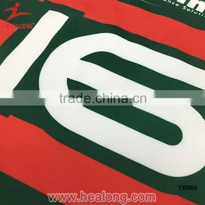 Sublimation Blank Custom Wholesale Cheap Rugby Jersyes Shirts thumbnail-6