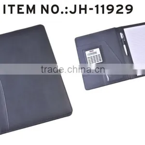 PU Zip Portfolio/organizer Floder With Calculator thumbnail-1
