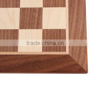 Flat Wooden Chess Board. Size 4+ thumbnail-4