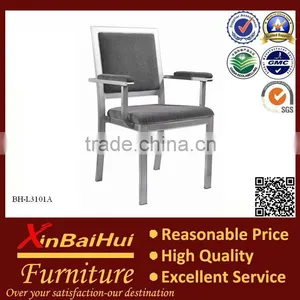 Metal Aliminium Stackable Banquet Arm Kids Beach Chair thumbnail-1