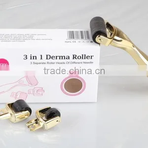 NL-301 Gold and Silver Beauty Derma Roller for Strech Marks Removal and Tattoo Removal thumbnail-5