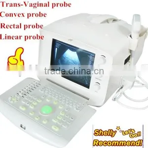 RUS-6000A Best Sale Hospital Clinic Portable Ultrasound Machine/Scanner With Convex, Transvaginal, Linear, Rectal Probe-Shelly thumbnail-1
