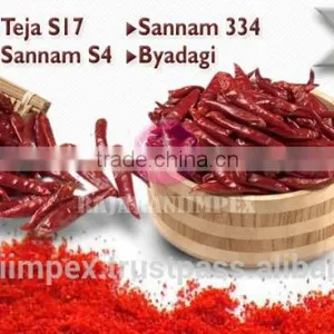 Sannam S4 Indian Dry Red Chilli From India thumbnail-1