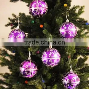 Wholesale Shatterproof Silver Splendor 4-Finish Christmas Ball Ornaments thumbnail-1