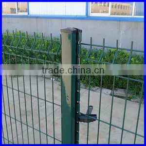 Polyester Coated/hot Dip Galvanized Curvy Welded Fence for Public Places and Buildings for Roads thumbnail-6