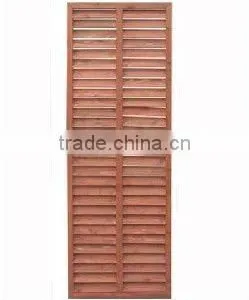 Eco-friendly Wood Fence Fencing Panels Screen For Garden thumbnail-1