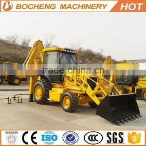 Used Backhoe Wheel Loader SAM388 With 1CBM Bucket For Sale thumbnail-3