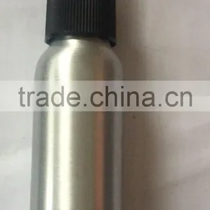 100ml Silver Aluminium Bottle With Gold Mist Sprayer thumbnail-4