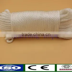 3mm White Solid Braided Nylon Starter Rope in Stock thumbnail-1
