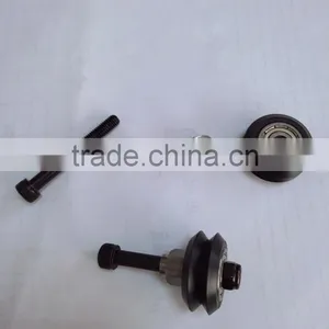 Plastic Rubber Coated V-nut Laufrollen Wheel Bearing 4x24x11 thumbnail-2