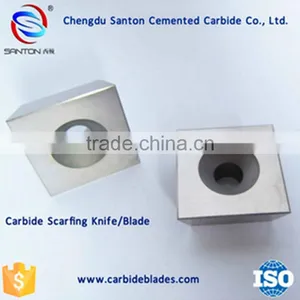 Hard Alloy Cnc Machine Tool Insert Tungsten Carbide Scarfing Blades thumbnail-1