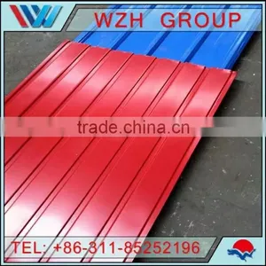 2016 Hot Selling Prepainted Zinc Corrugated Trapezoid Roofing Tile, Wall Sheet, Send to Turkmenistan, Dubai thumbnail-5