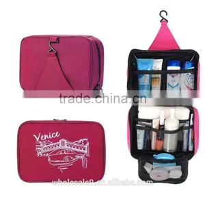 Portable Multi-functional Waterproof Hanging Toiletries Travel Make-up Wash Cosmetic Bags Storage Cases thumbnail-5