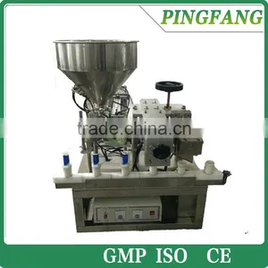 Best Quality NF-20B Semi Automatic Aluminum Plastic Tube Filling Sealing Machine thumbnail-1