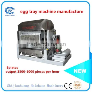 Automatic Plastic Egg Tray Making Machine Paper Egg Tray Making Machine thumbnail-6