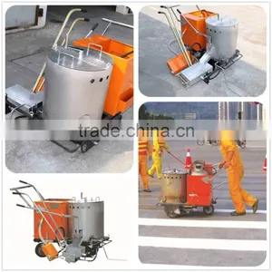 GD320 Hand Push Width 10-45mm Thermoplastic Pavement Marking Machine thumbnail-1