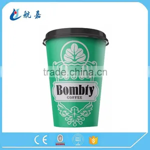 Disposable Cold Drink Single Wall Paper Cup With Lid thumbnail-3