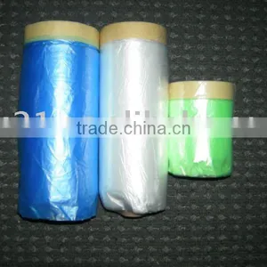 Paintable Taped Masking Film With Dispenser thumbnail-1