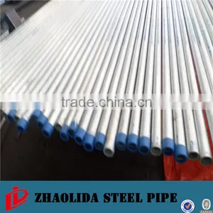 Plastic Sch40/schedule 40 Thick Wall Galvanized Round Steel Pipe Threaded Made in China thumbnail-1