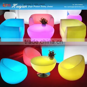 Led Illuminated Nightclub Furniture Sofa / Color Changing Sofa thumbnail-1