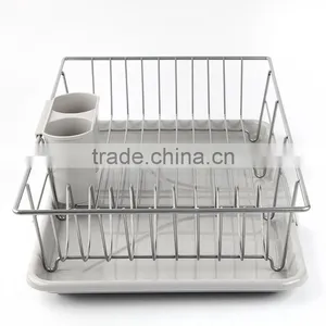 Kitchen Use Stainless Steel Kitchen Dish Drying Rack Draining Dish Rack thumbnail-3