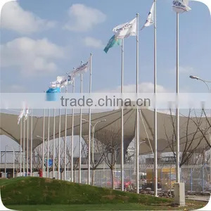 Conic Carbon Galvanized Steel Commercial Flag Pole thumbnail-1