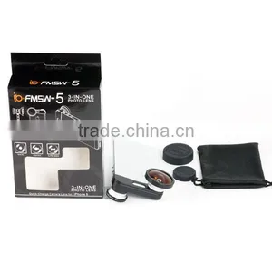 Universal Clip 3 in 1 Fisheye Lens For Mobile Phone Lens, Super Wide Lens for All Smartphone, Easy to Take Camera Lens thumbnail-5