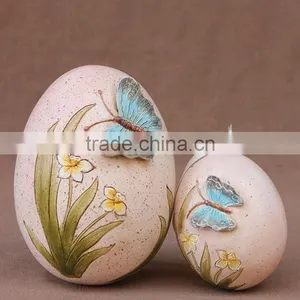 3d Handcarved Easter Egg Decoration of House Interior thumbnail-2
