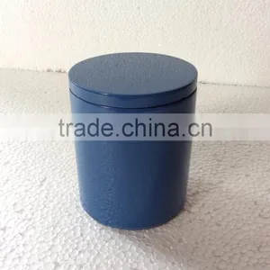 High Quality Best Selling Eco Friendly Round Lacquered Box in Dark Blue Color From Vietnam thumbnail-1